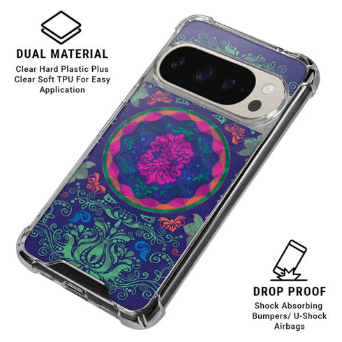 Ornate Swirls Pixel 9/9 Pro Clear Case